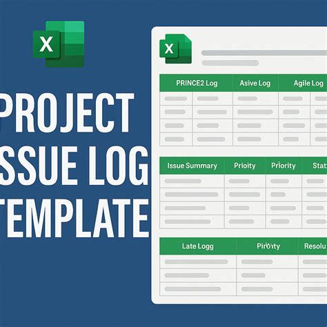 Enproject Issue Log Template