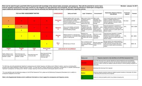 Enproject Management Risk Matrix Template