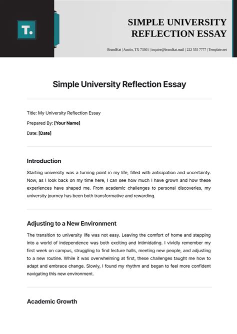 Enproject Reflection Template