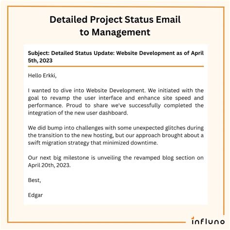 Enproject Status Email Template