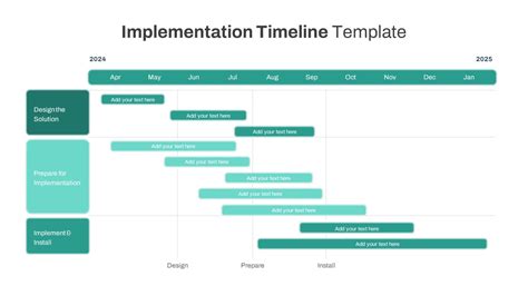 Enproject Timeline Slide Template