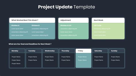 Enproject Update Powerpoint Template