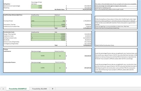 Enproperty Development Feasibility Template