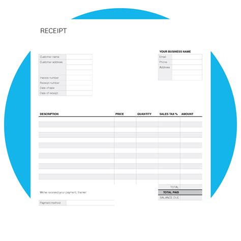 Enpsychotherapy Receipt Template