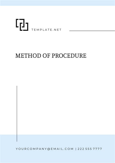 Enqms Procedure Template