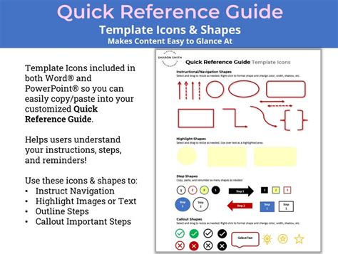 Enquick Reference Guide Templates
