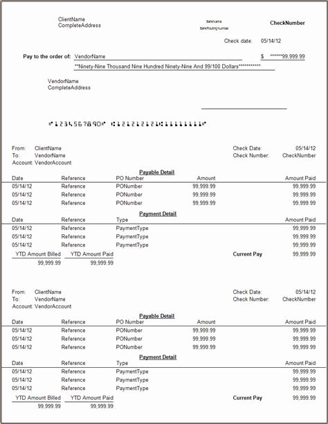 Enquickbooks Pay Stub Template Excel