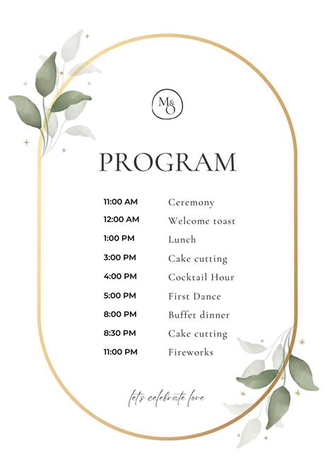 Enquinceanera Program Templates