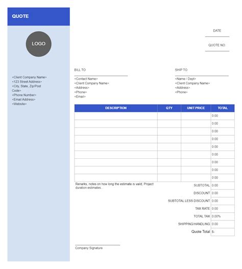 Enquote Template For Google Docs