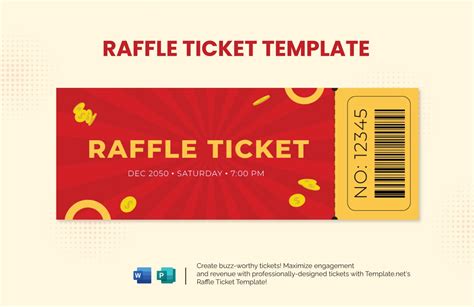 Enraffle Ticket Sample Template
