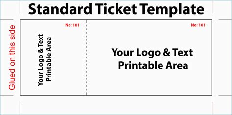 Enraffle Ticket Template Excel