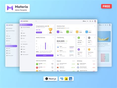 Enreact Admin Template Free