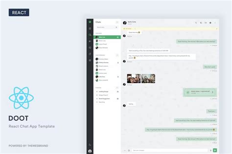 Enreact Chat App Template