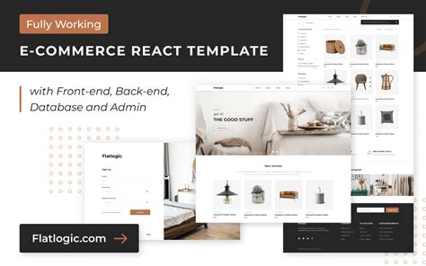 Enreact E Commerce Website Template Github