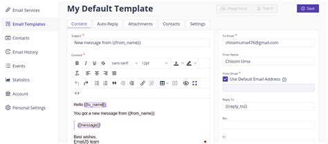 Enreact Email Template Builder