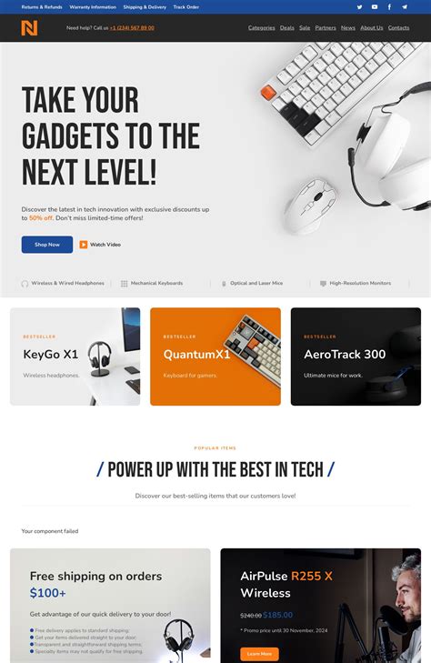 Enreact Store Template