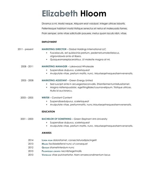 Enreference Page For Resume Template Google Docs
