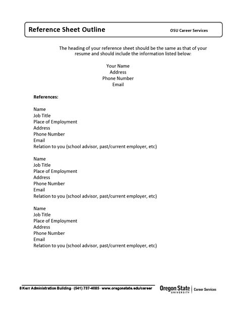 Enreferences List Template
