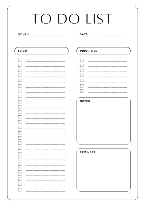 Enremarkable 2 To Do List Template