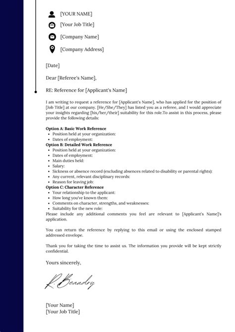 Enrental Reference Template