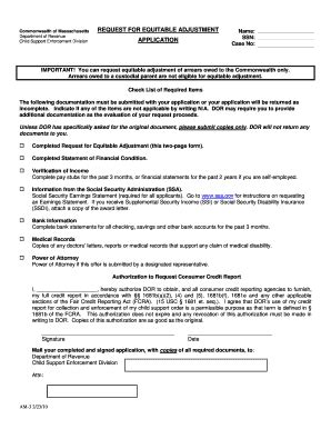 Enrequest For Equitable Adjustment Template
