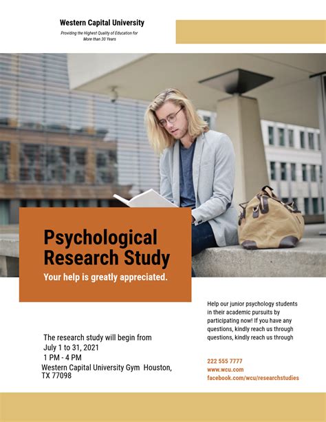 Enresearch Study Flyer Template