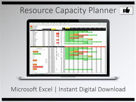 Enresource Capacity Planner Excel Template