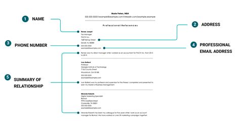 Enresume Template With Reference Section