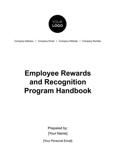 Enrewards And Recognition Program Template