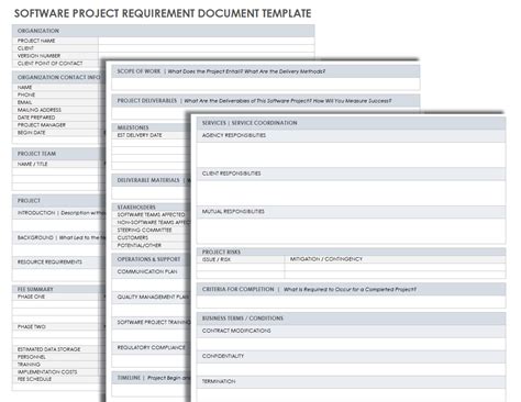 Enrfp Template For Software
