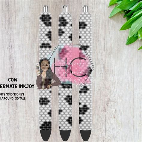 Enrhinestone Pen Template