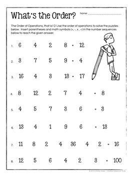 Enrichment Math Worksheets