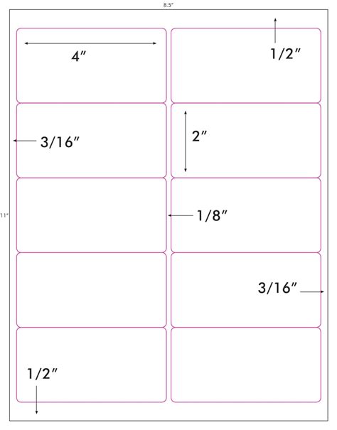 Ens 3845 Label Template