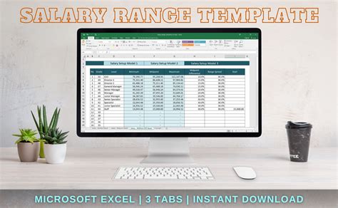 Ensalary Range Template Excel