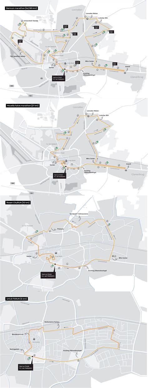 enschede marathon route