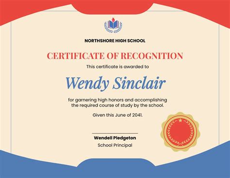 Enscholarship Certificate Template