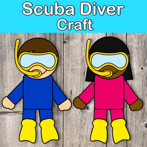 Enscuba Diver Template