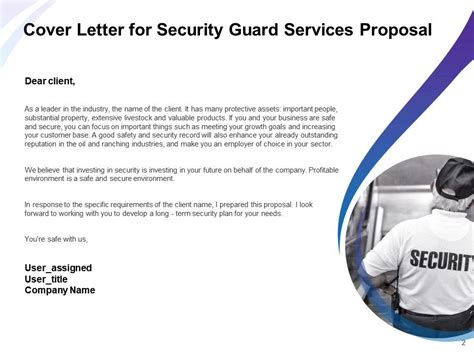 Ensecurity Guard Proposal Template
