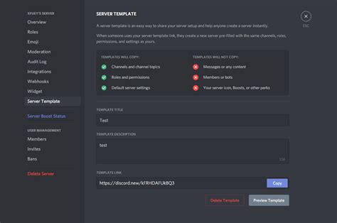 Enself Introduction Template Discord