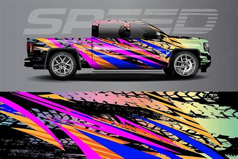 Ensemi Truck Wrap Template