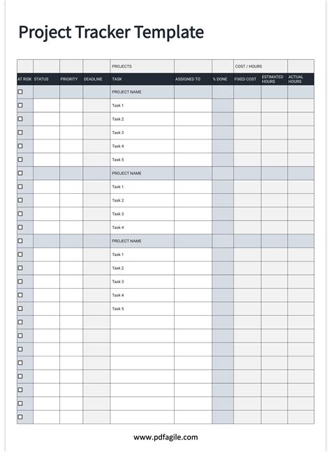 Ensharepoint Project Tracker Template