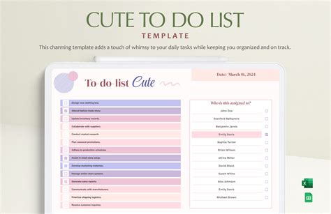 Enshopping List Template Excel