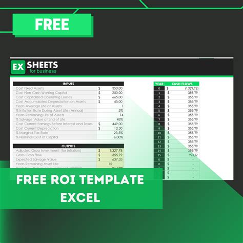 Ensimple Roi Excel Template