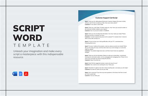 Ensitcom Script Template
