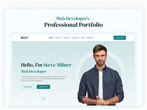 Ensoftware Developer Portfolio Template Free