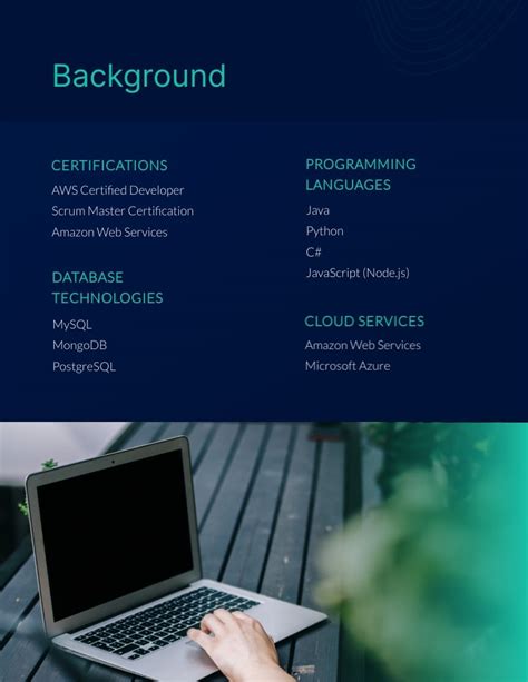 Ensoftware Engineer Portfolio Template