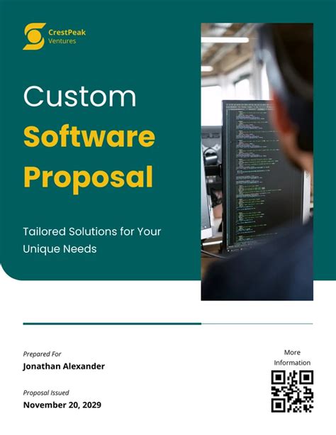 Ensoftware Solution Proposal Template