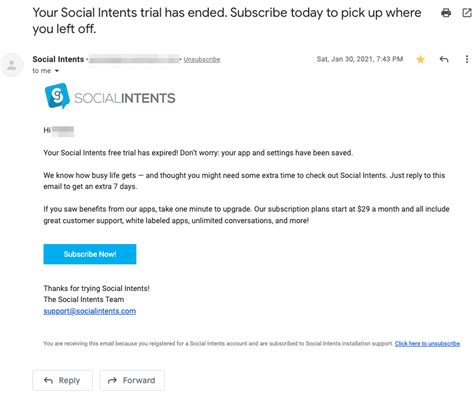 Ensoftware Update Email Template