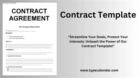 Enspeaker Contract Word Template