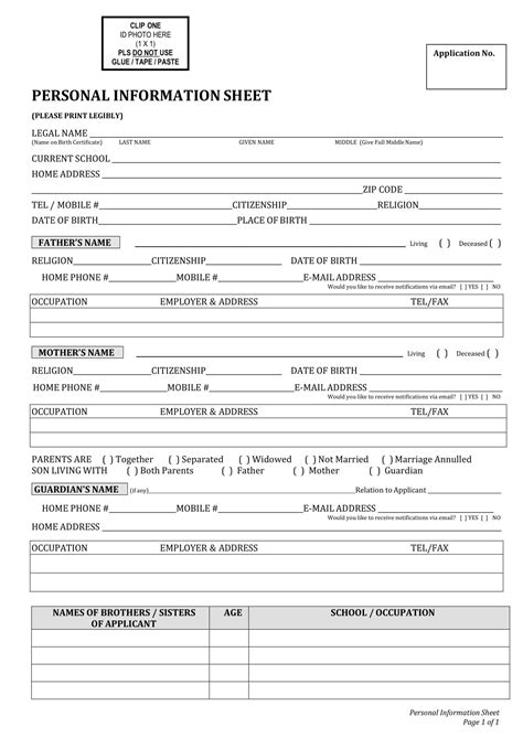 Enstatement Of Information Template